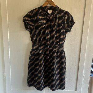Vintage Y2K Play by C Ronson Black Mini Dress (Sz XS)
